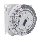 PERRY ELECTRIC - Interruttore orario giornaliero a cavalieri con riserva di carica 60x60