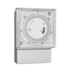 PERRY ELECTRIC - Interruttore orario settimanale a cavalieri con riserva di carica 72x72 1IO0020