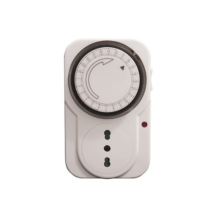 PERRY ELECTRIC - Interruttore orario giornaliero presa/spina italiana 16 A