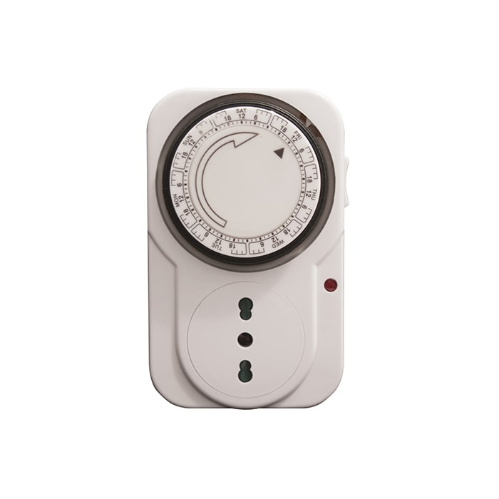 PERRY ELECTRIC - Interruttore orario settimanale presa/spina italiana 16 A