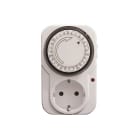 PERRY ELECTRIC - Interruttore orario settimanale presa/spina Schuko 16 A
