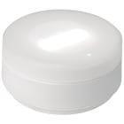 PERRY ELECTRIC - LAMPADA EMERGENZA SERIE TONDA DIFFUSORE OPALINO 90 LUMEN 1 ORA