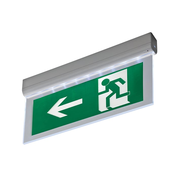 PERRY ELECTRIC - Lampada di segnalazione serie "USCITA SICURA", Standard SA, durata 1 ora