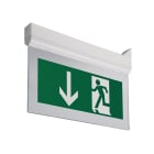 PERRY ELECTRIC - Lampada di segnalazione serie "USCITA SICURA", per barra elettrificata, durata 1 ora