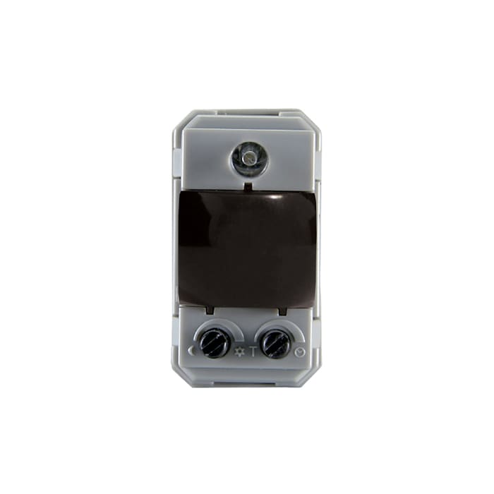 PERRY ELECTRIC - Dimmer 1 modulo per serie civili da incasso tasto nero - IP40