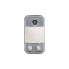 PERRY ELECTRIC - Dimmer 1 modulo per serie civili da incasso, tasto bianco, IP40
