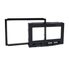 PERRY ELECTRIC - Frontalino di finitura Antracite metallizzato lucido per cronotermostati serie NEXT 1PAF001AV