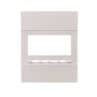 PERRY ELECTRIC - Frontalino per BTICINO NOW per termostati e cronotermostati con alimentazione 3V, colore bianco 1PAF002NB