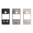 PERRY ELECTRIC - Kit di 3 frontalini di finitura: Antracite opaco per VIMAR EIKON GRIGIA, EIKON EVO GRIGIA Silver opaco per VIMAR EIKON NEXT, EIKON EVO NEXT Bianco opaco per VIMAR EIKON BIANCA, EIKON EVO BIANCA, ARKÈ BIANCA