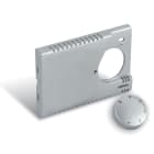 PERRY ELECTRIC - Frontalino e manopola di finitura Silver Lucido per termostati TE303/MC