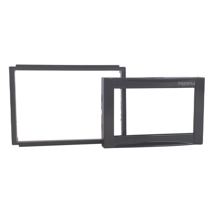 PERRY ELECTRIC - Frontalino di finitura Antracite metallizzato lucido