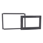 PERRY ELECTRIC - Frontalino di finitura Antracite metallizzato lucido