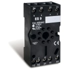 PERRY ELECTRIC - Zoccolo OCTAL morsetti a bussola predisposto per moduli di protezione