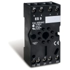 PERRY ELECTRIC - Zoccolo OCTAL morsetti a bussola predisposto per moduli di protezione 1REES9