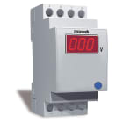 PERRY ELECTRIC - Volmetro modulare digitale per misure di corrente alternata con visualizzazione a LED 3 digit 2 DIN