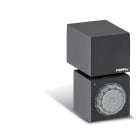 PERRY ELECTRIC - Rilevatore di movimento da parete a raggi infrarossi "CUBE" - IP54 colore antracite 1SPSP003A