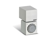 PERRY ELECTRIC - Rilevatore di movimento da parete a raggi infrarossi "CUBE" - IP54 colore bianco