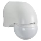 PERRY ELECTRIC - Rilevatore di movimento da parete a raggi infrarossi - IP44 colore bianco