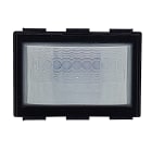 PERRY ELECTRIC - Modulo neutro rilevatore e sensore presenza 3 moduli ad incasso - lente bianca -IP40