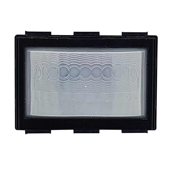 PERRY ELECTRIC - Modulo neutro rilevatore e sensore presenza 3 moduli con contatto libero da potenziale, ad incasso -IP40