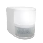 PERRY ELECTRIC - Rilevatore di movimento da parete a raggi infrarossi con luce di cortesia crepuscolare a LED - IP54