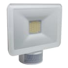 PERRY ELECTRIC - Rilevatore di movimento con faretto a LED 10W, colore bianco - IP54 1SPSPF10WB