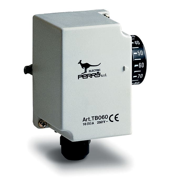 PERRY ELECTRIC - Termostato a contatto per tubazioni