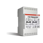 PERRY ELECTRIC - Trasformatore 30VA per servizio continuo uscite 12-12-24V 3 DIN, montaggio a retroquadro IP40