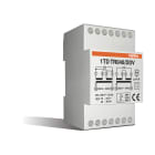 PERRY ELECTRIC - Trasformatore 40VA per servizio continuo uscite 12-12-24V 3 DIN, montaggio a retroquadro IP40