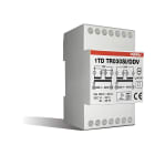 PERRY ELECTRIC - Trasformatore 30VA per servizio intermittente uscite 12-12-24V 3 DIN, montaggio a retroquadro IP40