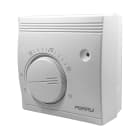 PERRY ELECTRIC - Termostato ad espansione di gas serie TEG con spia e con comando EST/INV, colore bianco