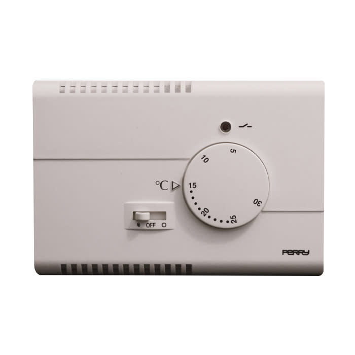 PERRY ELECTRIC - Termostato elettronico serie PERSONAL con comando EST/INV 1TITE103