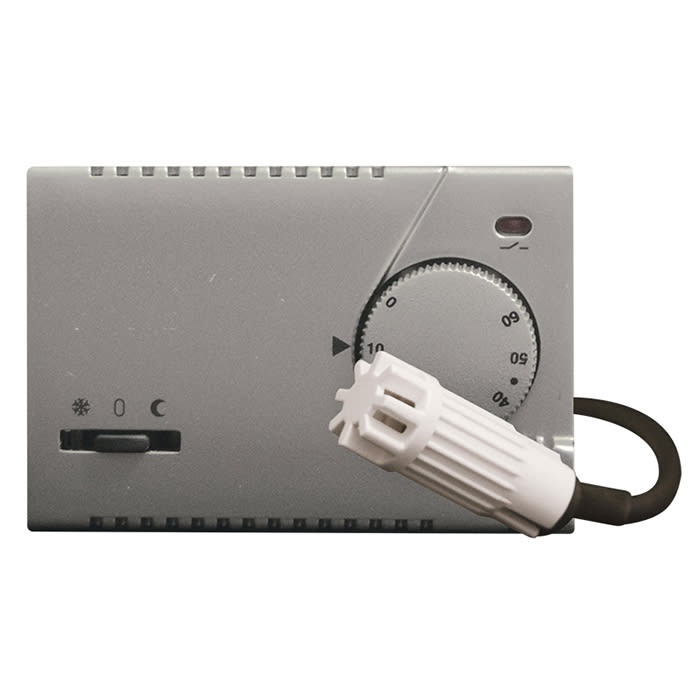 PERRY ELECTRIC - Termostato elettronico 230V serie MODULO con sonda a pavimento 1TITE305/MC