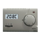 PERRY ELECTRIC - Termostato elettronico 230V serie MODULO con display e comando ON/OFF/ANTIGELO