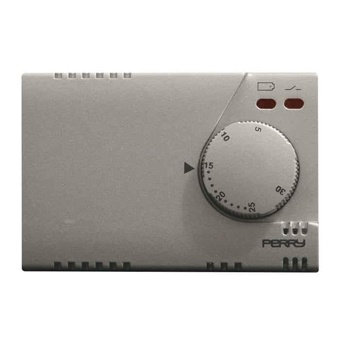 PERRY ELECTRIC - Termostato elettronico 3V serie MODULO con spia