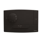PERRY ELECTRIC - Termostato elettronico serie ZEFIRO con comando ON/OFF colore antracite