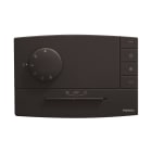 PERRY ELECTRIC - Termostato elettronico serie ZEFIRO con comando EST/OFF/INV colore antracite