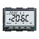 PERRY ELECTRIC - Modulo neutro termostato digitale da incasso 230V serie NEXT Soft Touch