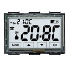 PERRY ELECTRIC - Modulo neutro termostato digitale da incasso 3V serie NEXT Touch Screen