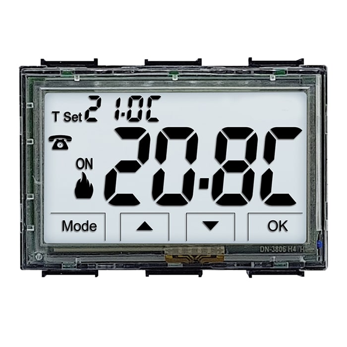 PERRY ELECTRIC - Modulo neutro termostato digitale da incasso 230V serie NEXT Touch Screen