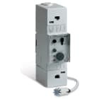 PERRY ELECTRIC - Termostato elettronico con ON/OFF/ANTIGELO modulare 2 DIN