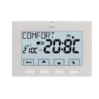 PERRY ELECTRIC - Termostato digitale a menù 3V serie NEXT colore bianco 1TPTE028B