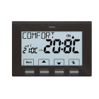 PERRY ELECTRIC - Termostato digitale a menù 230V serie NEXT colore antracite