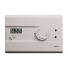 PERRY ELECTRIC - Termostato digitale 230V serie SLIM con comando EST/OFF/INV colore bianco