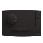 PERRY ELECTRIC - Termostato elettronico serie ZEFIRO con comando EST/INV colore antracite