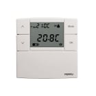 PERRY ELECTRIC - Termostato digitale 3V serie ZEFIRO 80 x 80 colore bianco