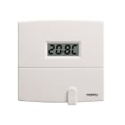 PERRY ELECTRIC - Termostato digitale 230V serie ZEFIRO 80x80 per edifici pubblici colore bianco