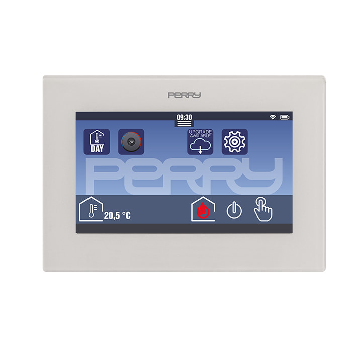 PERRY ELECTRIC - CRONOTERMOSTATO MULTIZONA WIFI CON USCITA bus RS485
