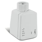 PERRY ELECTRIC - Valvola elettronica per termosifoni con ricetrasmettitore radio 868.35MHz colore bianco
