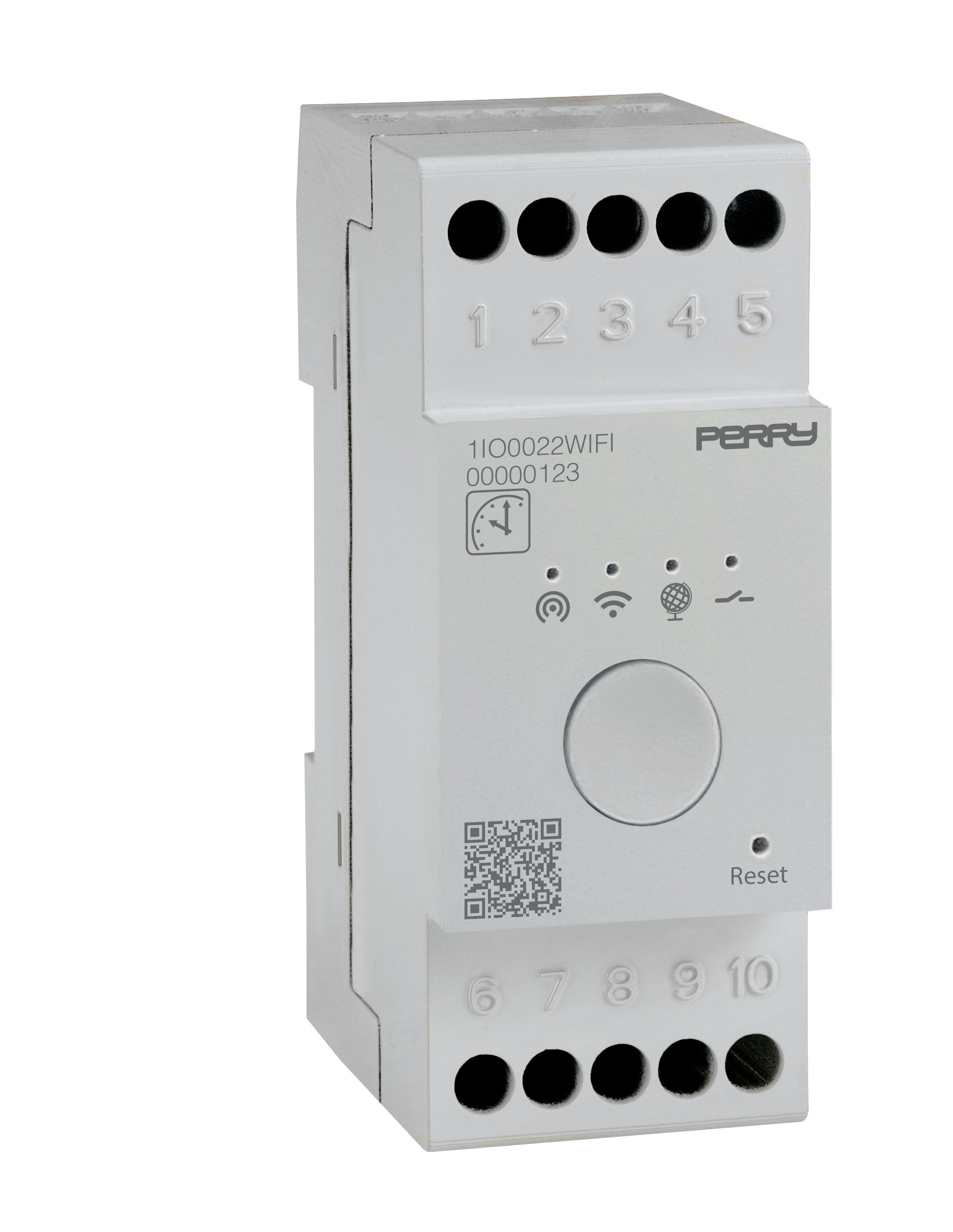 PERRY ELECTRIC - INT ORARIO WIFI 2 MODULI DIN